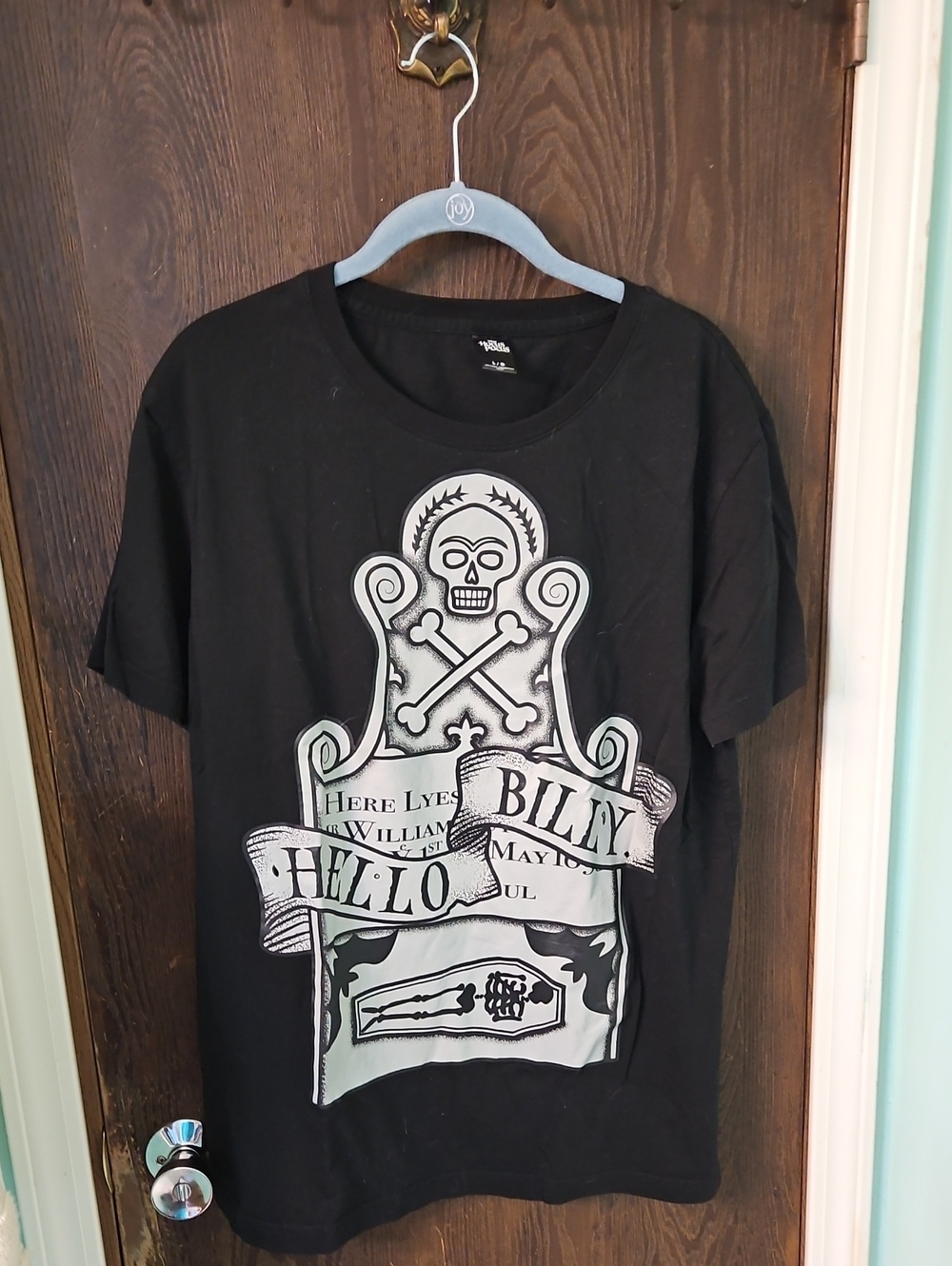 Disney Hocus Pocus Black Graphic Tee with White Print